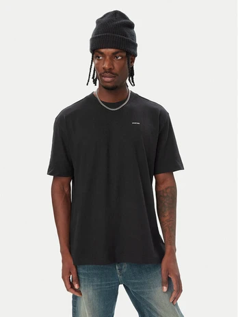 G-STAR Marškinėliai Base D28588-D593 Juoda Regular Fit