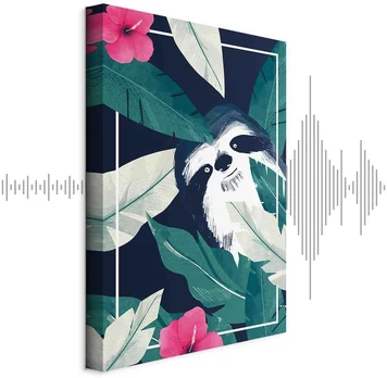 Artgeist Paveikslas - Sloth in the Tropics (1 Part) Vertical