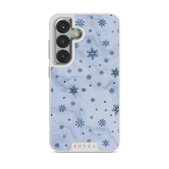 Ice Queen - Snowflakes Samsung Galaxy S25 Plus Case, Elite Light (Magnetic) / Silver