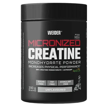 WEIDER Micronized Creatine - 300-310g Nearomatizuotas