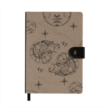 Capricorn - Notebook, A5 (14.8 x 21cm) / Lined / Beige