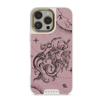 Virgo - iPhone 16 Pro Max Case, Elite Light (MagSafe) / Gold / Pink