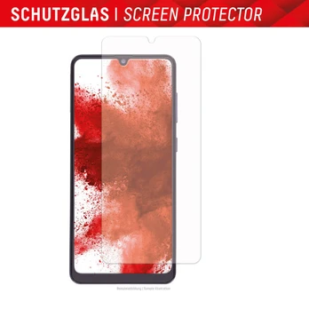„Samsung Galaxy A34 5G Real 2D Glass By Displex Transparent“.
