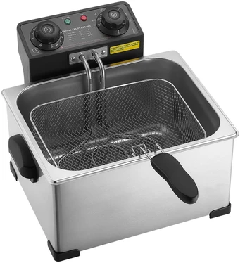 Komercinė elektrinė gruzdintuvė 5,2 l