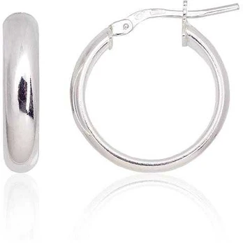Sidabriniai auskarai –žiedai - 2.7 g. - 20 mm.