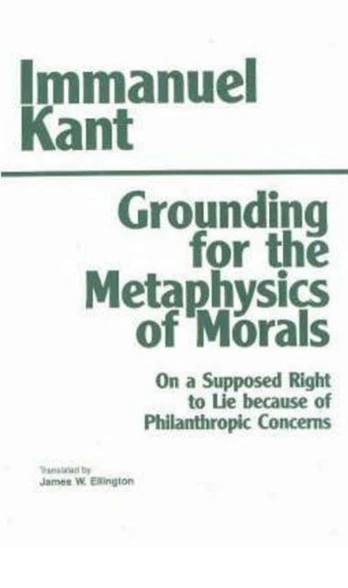 Grounding for the Metaphysics of Morals