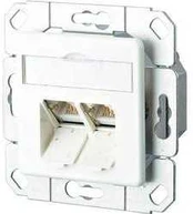 METZ CONNECT E-DAT C6 2 port UPk grynai baltas