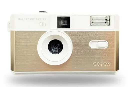Corex Half Frame Film Camera CH1 Vegas Gold CH103