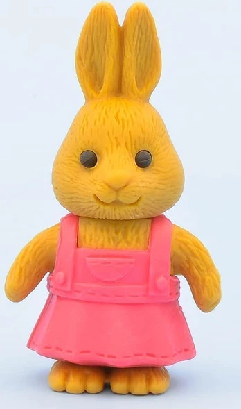 IWAKO trintukas – dėlionė „Rabbit” Pink