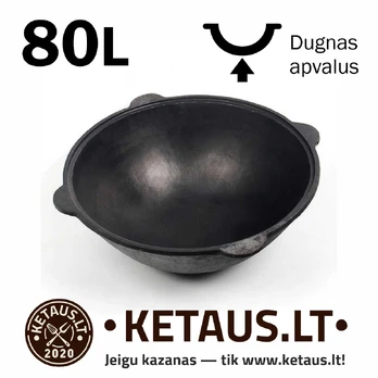Uzbekiškas kazanas 80L iš Namangano KK80