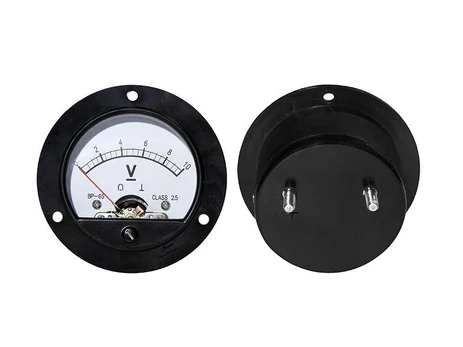 Blow Analoginis skaitiklis apvalus voltmetras 10V