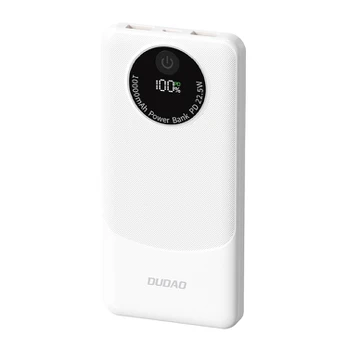 Powerbank Dudao K12 10000mAh PD22.5W USB-A, USB-C - white