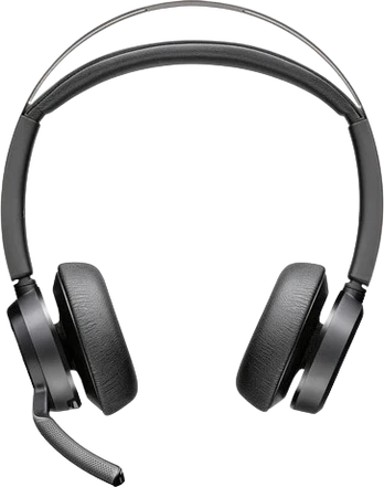 „Hewlett Packard“ (HP) HP „Poly Voyager Focus 2 USB-C BT“ ausinės + USB-C/A adapteris + įkrovimo stovas
