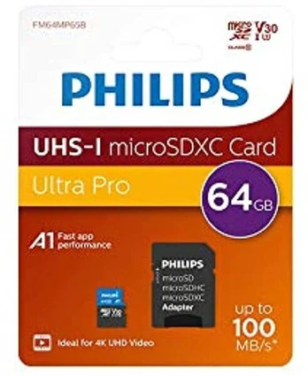 Atminties kortelė telefonui Philips MicroSDXC