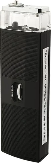 Qoltec 54258 Optical fiber microscope | 200x