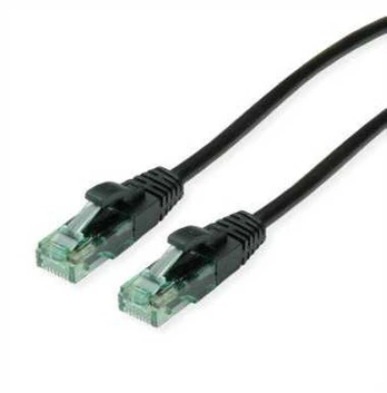 Roline RM Patchcord Cat.6A, UTP, juodas, 1 m (21.45.3151)