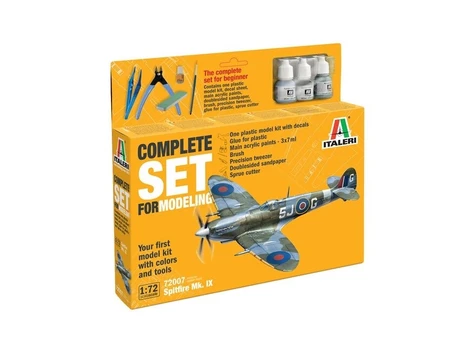 Italeri - Spitfire Mk. IX dovanų komplektas, 1/72, 72007