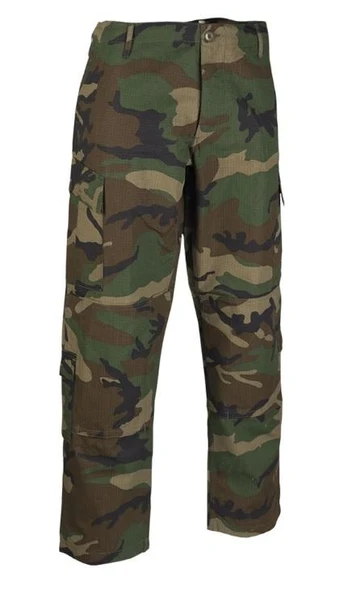 Mil-Tec Kelnės US ACU RIP-STOP, WOODLAND