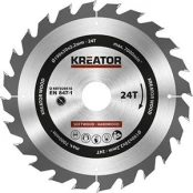 Pjovimo diskas Kreator, 190 mm x 30 mm kaina