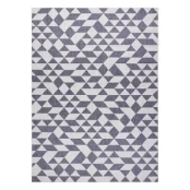 Kilimas vidaus Hakano Vinea Geometric, pilkas, 150 cm x 80 cm kaina