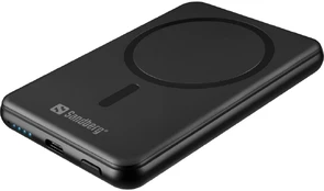 Sandberg SemiSolidState Magnet Powerbank 5000 kaina