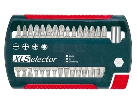 Kit: screwdriver bits | Pcs: 31 | Phillips,Pozidriv®,Torx®,slot