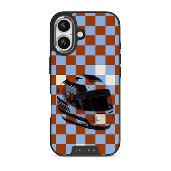 Pit Stop - iPhone 17 Case, Elite Dark (MagSafe) / Silver