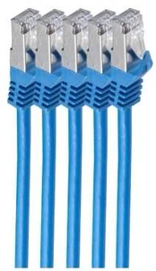Shiverpeaks RJ45 Patchkabel S/FTP, Cat7 VE5, 3m blau
