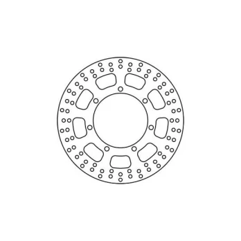 Brake disc MST210 front fixed TRW 300/130/5mm/150mm