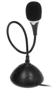 Media-Tech MT392 MICCO - High quality mini desk microphone with ON/OFF button