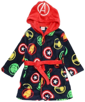 Vaikiškas chalatas „Avengers“ 5 metams