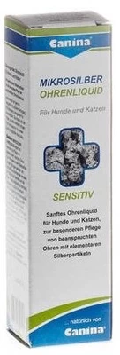 Lašeliai akims Canina Microsilver Ear Drops CN42608, 50 ml