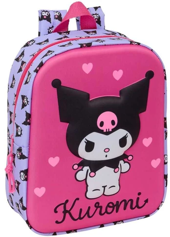 Safta Hello Kitty Kuromi 3D backpack 27cm