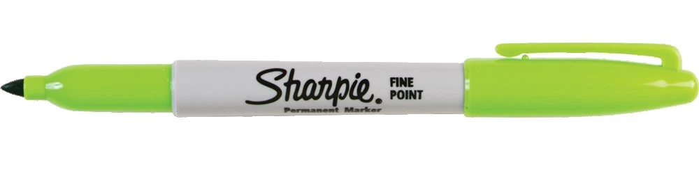 Markeris „Sharpie" FINE ryšk. žalios sp.