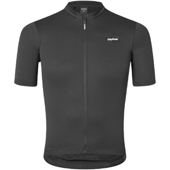 GripGrab EXPLR Merinotech vyriški marškinėliai | Black, M