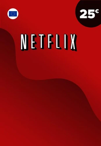 Netflix Gift Card 25 EUR Key BELGIUM