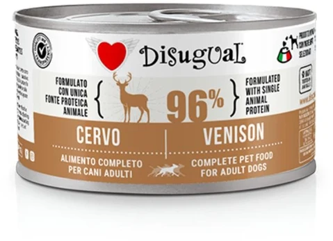 DISUGUAL MonoProtein konservas šunims su elniena 150g (6)
