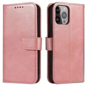 Dėklas Magnet Case for iPhone 14 Pro Max Rožinis kaina