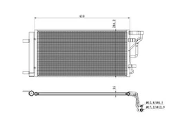 NRF NRF 350491 Air conditioning condenser
