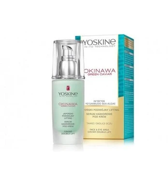 YOSKINE OKINAWA Žalias CAVIAR veido serumas, 30 ml