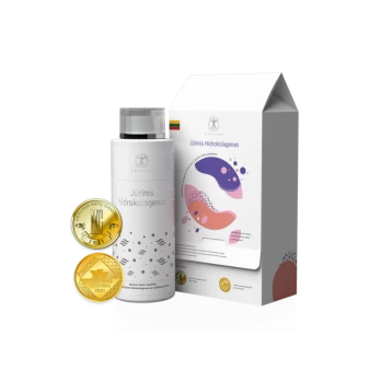 SAPIENS jūrinis hidrokolagenas su hialuronu, 500 ml