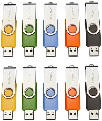 USB laikmena Intenso Basic Line 3503551, 10 vnt.