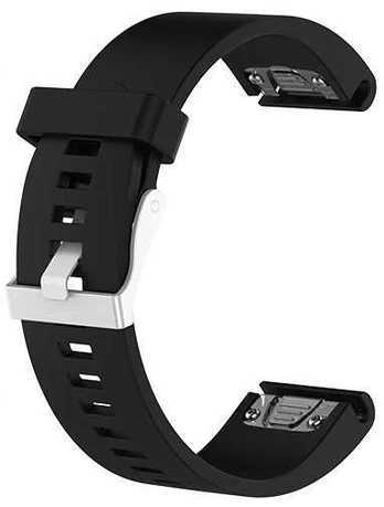 4Wrist Strap Garmin Fenix 5S, 5S Plus, 6S, 6S Pro - Juodas