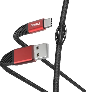 HAMA ĮKROVIMO / DUOMENŲ KABELAS "EXTREME" USB Type-C, 1,5M