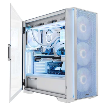 Computer cases ARGB HORIZON FLOW MIDI White