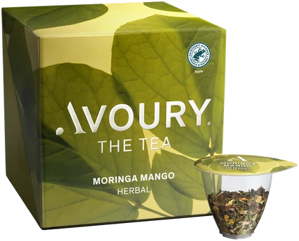 AVOURY arbatos kapsulės, Moringa Mango