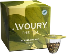AVOURY arbatos kapsulės, Moringa Mango kaina