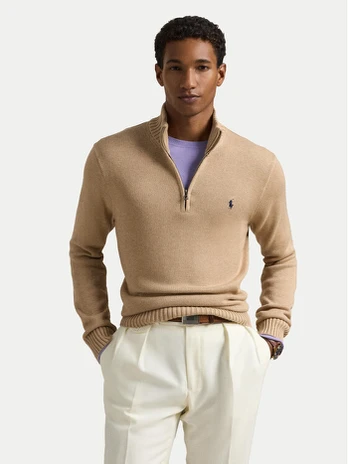 Polo Ralph Lauren Megztinis 710859939504 Smėlio Regular Fit