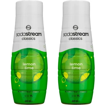 "SodaStream Lemon Lime" sirupas 440ml x2