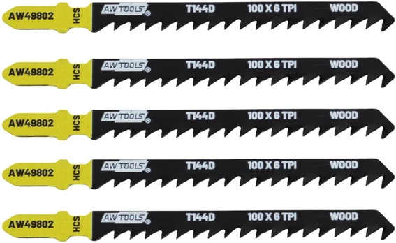 AW-Tools AWTOOLS PJŪKLELIS SVAIGUOKLIUI 100mm T144D /5vnt. /MEDIENAI
